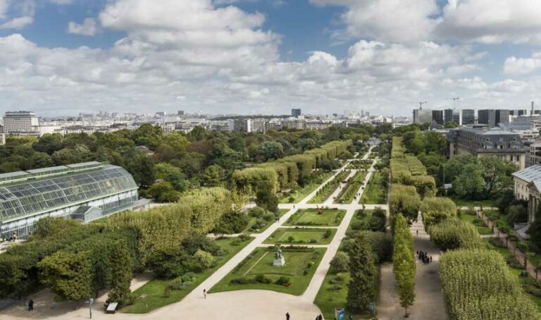  باغ گیاهان پاریس با میلیون ها گیاه