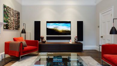 حداکثر ارتفاع نصب تلویزیون روی دیوار چقدر است؟
